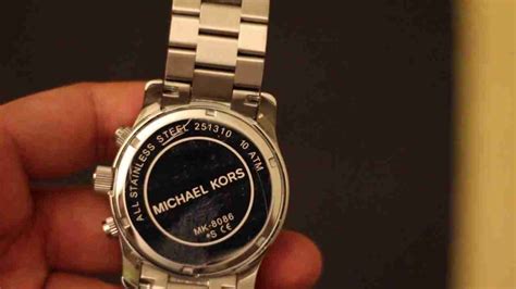 mk watch serial number check